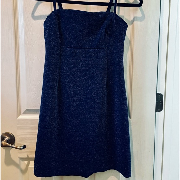 Wild Fable - Mini Dress - Sparkly Royal Blue - Size XS - Picture 1 of 4